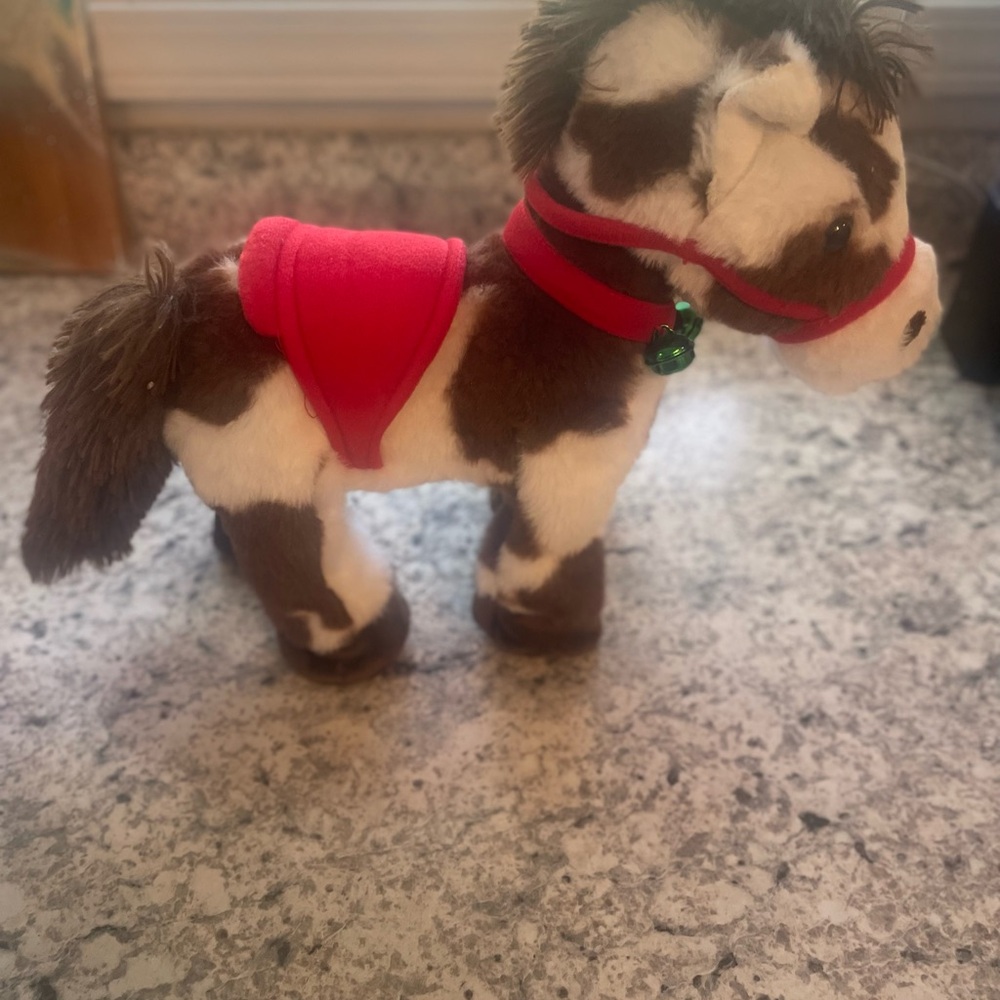 Viral Hobby Lobby Christmas Horse Toy - Picture 3 of 7